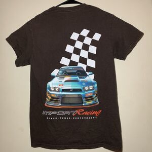 RSQ Import Racing Mens Tee Size Small Speed Power Performance Jdm